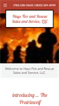 Mobile Screenshot of haysfireandrescue.net